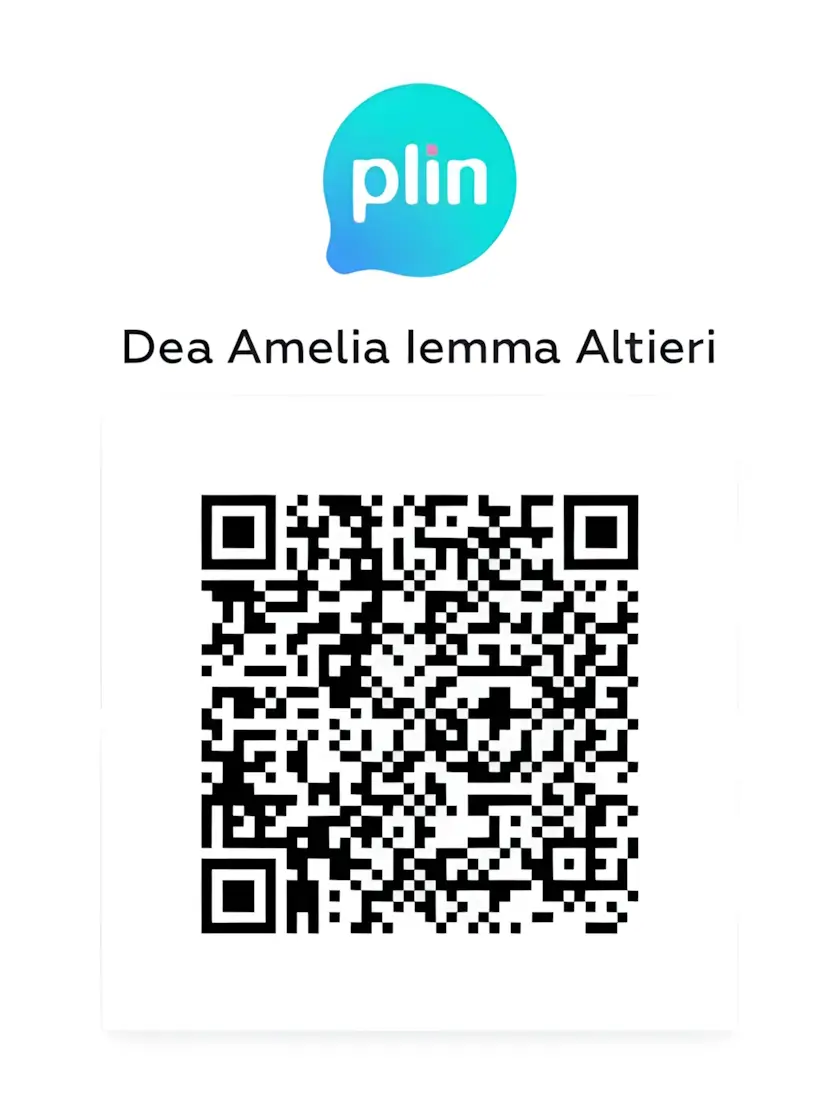 Código QR de Plin para pagar